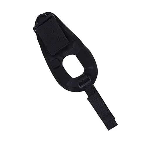Produktbild: Mikikit Taucherlampe Unterwasser Taschenlampe Handfreier Licht Halter Nylon Handschlaufe Verstellbare Schwarz a