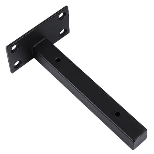 Produktbild: Mikikit Schwebende Regalhalterungen Set Robuste Regalhalterungen Aus Metall Einfache Installation Für Holzwände
