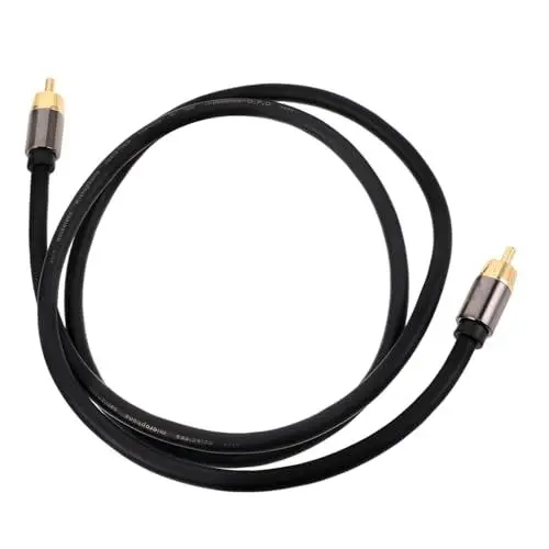 Produktbild: Mikikit Täglicher Gebrauch Cinch Stereokabel Verstärker Audiokabel Stereo Konvertierungskabel Audio Konvertierungskabel Austausch Des Anschlusskabels