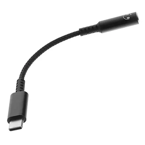 Produktbild: Mikikit USB C Auf Audio Adapter Klinkenanschluss Adapter Für Kopfhörer Mit DAC Chip Kompatibel Mit Smartphones Und Laptops Typ C Auf Aux Kabel Für Klaren Sound