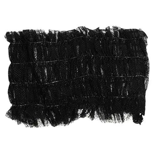 Produktbild: Mikinona 100Stücke Einweg Stirnbänder für Gesichtsbehandlungen Hygienische Nicht Gewebte Haarbänder für Spa Kosmetik und Make Up Anwendungen Elastisches Haarzubehör in Weiß