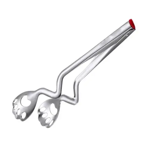 Produktbild: Mikinona 1Stk Katzen krallen clip grillpinzette grill zange steakmesser Grillzange Brotklammer für die Küche Krallenclip für Katzen Picknick-Barbecue-Clip Steak-Clip Rostfreier Stahl
