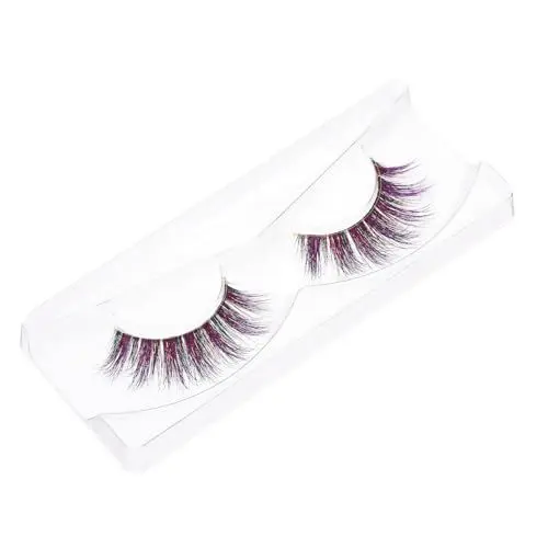 Produktbild: Mikinona Dicke Falsche Wimpern Mit Wimpernbüscheln in Verschiedenen Farben Für Einen Natürlichen Und Angenehmen Look