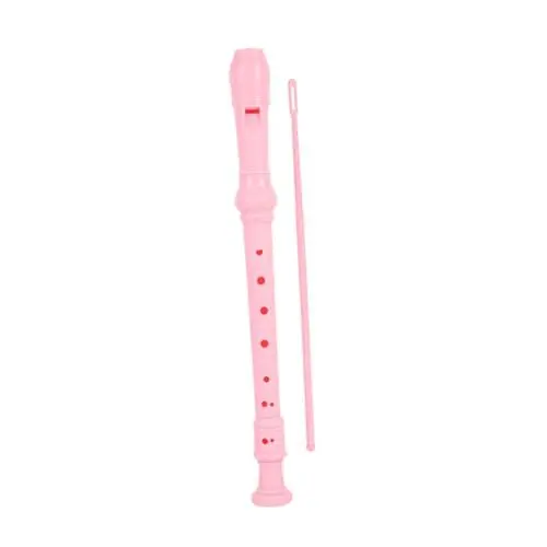Produktbild: Mikinona 1 Set Diskant Klarionette Sopran Blockflöte Für Kinder Anfänger Sopran Blockflöte Sopran Blockflöte Für Anfänger Musikinstrument 8 Löcher Sopran Blockflöte Kinder