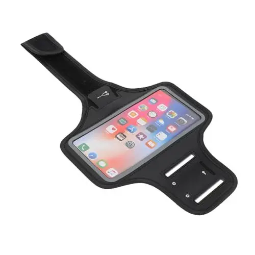 Produktbild: Mikinona 1 Stück Sport Handy Bildschirm Touch Armtasche Handy Armband Für Herren Jogging Tasche Mit Kleiner Tasche Für Smartphones Ideal Für Fitness Und Outdoor Aktivitäten