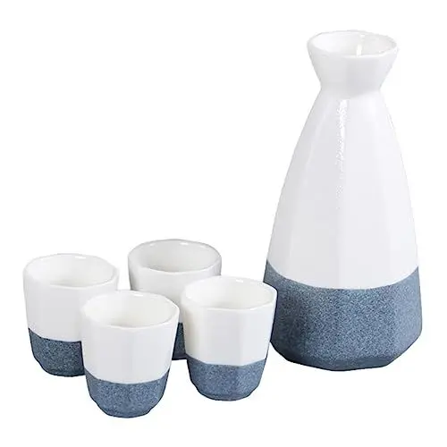 Produktbild: Mikinona 1satz Teiliges Japanisches Sake Set Schneeflocken-glasur Sake- Und Für
