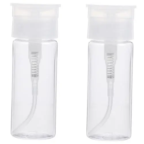 Produktbild: Mikinona 2St Drücken Sie die Flasche Probenbehälter reise wasserflasche Gel Reiseflaschen lotionspender Handseifenspender Haustierflasche Flüssigkeitshalter Vakuum Container Reinigungsmilch