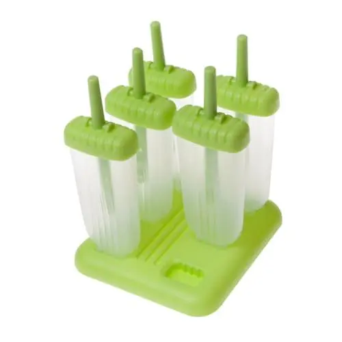 Produktbild: Mikinona 2er-pack Eismaschine – Eisformen Mit Griff Für Saft Pudding Joghurt – – Gratis Maker