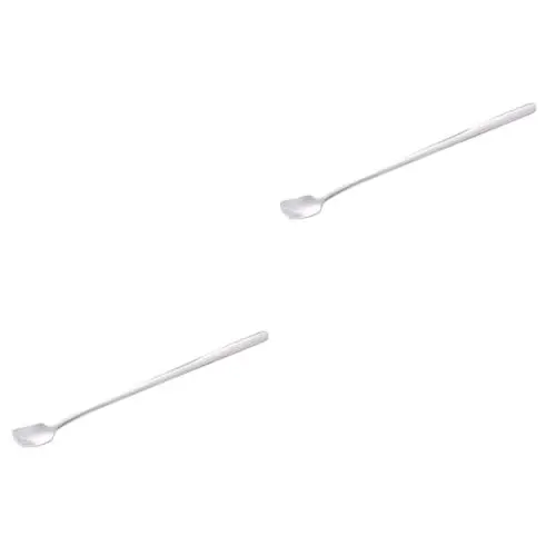 Produktbild: Mikinona 2 Stücke Cocktail Sieb Rührer Edelstahl 17cm Multi-funktion Rührstab Für Tee Kaffee