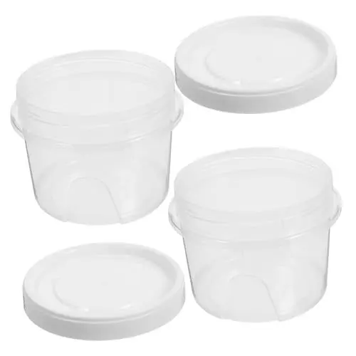 Produktbild: Mikinona 2Stücke Gefrierbehälter mit Deckel Luftdichte Wiederverwendbare Aufbewahrungsboxen für Lebensmittel Kühlschrank Organizer und Frischhaltedosen für Küche