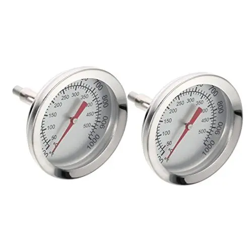 Produktbild: COLLBATH 2 Stück Grill Thermometer Grill Thermometer Für Zuhause Bimetall Thermometer Lebensmittel Thermometer Haushalts Backthermometer Lebensmittel Temperaturfühler Grill