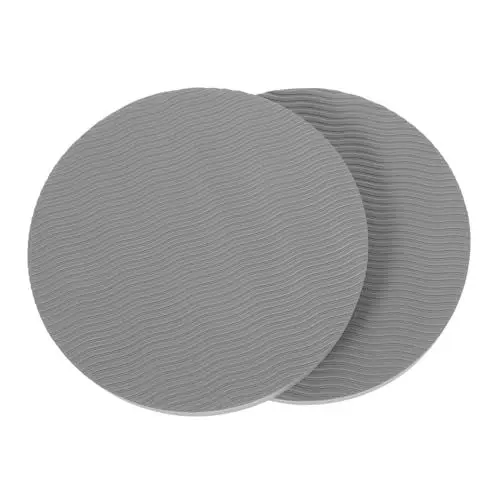 Produktbild: Mikinona 2 Stück Rutschfeste Yoga Kniepolster Hochflexible Tpe Fitnessmatte Bequeme Yoga Kniematte für Zuhause Outdoor Ergonomisch Schmerzreduzierend für und Fitness