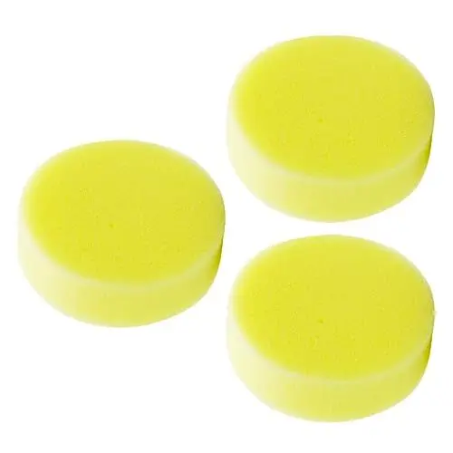 Produktbild: Mikinona 3St Schwamm Applikatorpads aus weichem Wachsschaum Schwämme zum Polieren von Autos Polierpad aus Schaumstoff Wachsapplikatorpads polierpads auto pflegeprodukte putzelmatten Yellow
