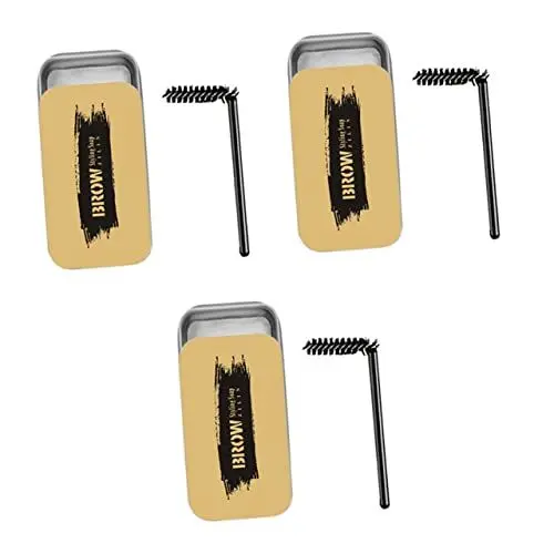 Produktbild: Mikinona 3 Sets Fixiercreme Pinsel Set Augenbrauengel Augenbrauentönung Make Up Sets Seifenbrauen Set Augenbrauenseifen Set Augenbrauenformungsgel Augenbrauenseifen Set Augenbrauenformungs