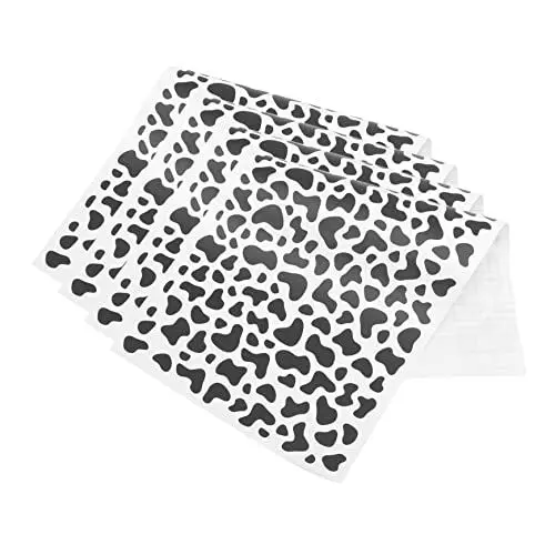 Produktbild: Mikinona Stick Aufkleber Set 4 Blätter Aufkleber Für Home Decor Keine Spuren