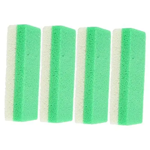 Produktbild: Mikinona 4stücke Fuß Bimsstein Für Füße Hornhaut Entferner Pediküre Schrubber Fußpflege Accessoire Abgestorbene Haut Reiniger