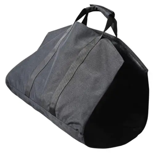 Produktbild: Mikinona Tragbare Feuer-Tragetasche Aufbewahrungstasche für Brennholz Camping-Feuertasche Brennholz-Tragetasche Outdoor-Organizer 1 Stück