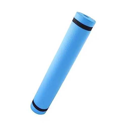 Produktbild: Mikinona Faltbare Eva Yogamatte Rutschfeste Fitnessmatte für Outdoor Camping und Hot Yoga Leicht und Komfortabel für Aerobic und Dehnübungen Blau