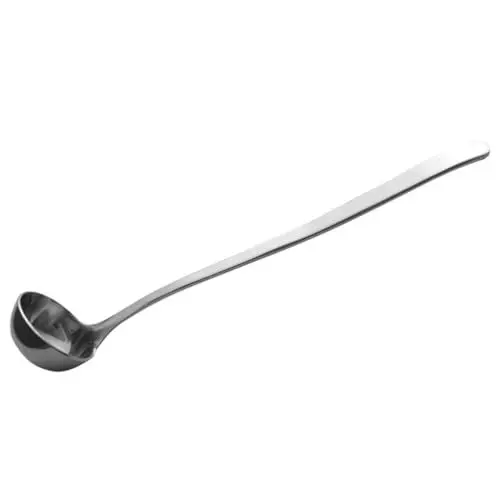 Produktbild: Mikinona Messlöffel-set Mit Griff Edelstahl Gewürzlöffel Tiefe Schüssel Für Den Einsatz in Der Restaurantküche