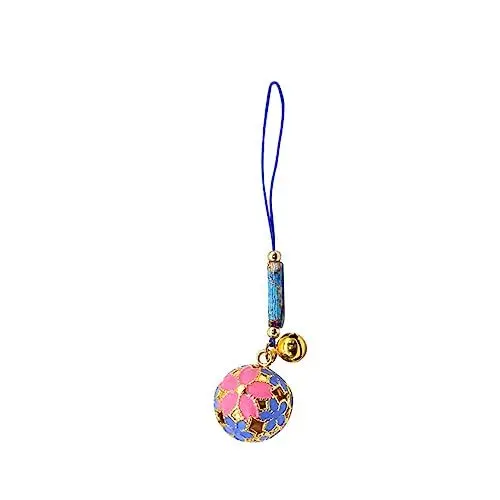 Produktbild: Mikinona Japanischer Glockenanhänger Japanische Accessoires Gurt Fengshui-Glocken-anhänger Kirschglocken-dekor Zum Aufhängen Handyhüllen-anhänger Kirsche Mini Hohl Schmuck