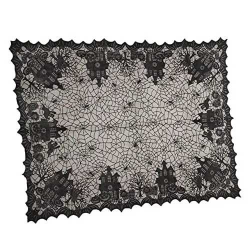 Produktbild: Mikinona Spinnweben-tischdecke Heimdekoration Tischschutz 135 X 175 cm Für Halloween