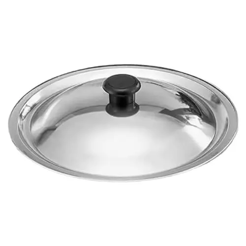 Produktbild: Mikinona Topfdeckel küchenhelfee küchenbeil wok deckel schüsseldeckel aus metall Gusseiserner Nur Pfannendeckel aus Edelstahl Deckel für Topf Universal- Startseite Kochtopf Pfannenabdeckung