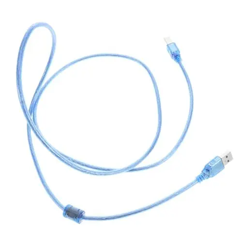 Produktbild: Mikinona USB Midi Kabel Pin Din Adapter für USB Tastaturen Hochpräzise Audioübertragung Stabil und Vielseitig Einsetzbar Geeignet für Musikproduktion und Bearbeitung