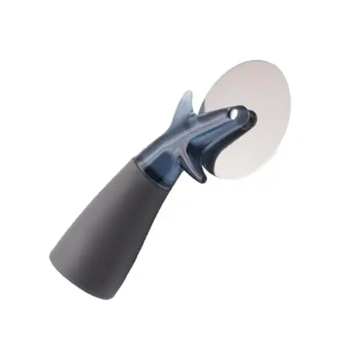 Produktbild: Mikinona runder Pizzaschnitt Pizzaradschneider Pizzaschneider Pizza-Schneidewerkzeug Küchenwerkzeug kitchen tools kitchen appliances Pizza cutting blade Pizza- Backwerkzeuge wie
