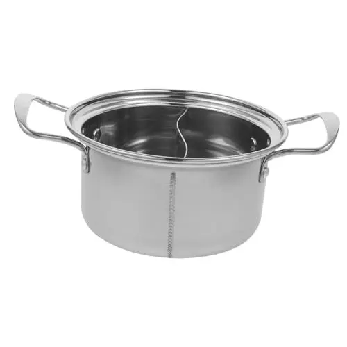 Produktbild: Mikinona Edelstahl Topf Kochtöpfe Hotpot Kochgeschirr Suppentopf Nudeltopf Küchengeschirr