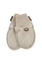 Produktbild: Mikk-line Wollhandschuhe Kinder | Handschuhe Kinder in Melange Offwhite | Handschuhe 62/68 | Handschuhe Wolle Kinder | Wärme Kinder Handschuhe | WollWalk Handschuhe Für Mädchen Und Jungen