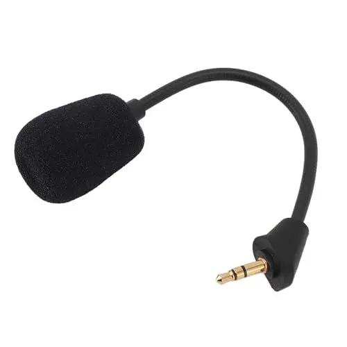Produktbild: Mikrofon-Ersatz für Kingston HyperX Cloud Alpha/Cloud Alpha Pro, Gaming-Headset, 3,5 Mm Abnehmbarer Mikrofonarm mit Geräuschunterdrückung