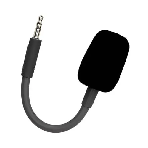 Produktbild: Plyisty Mikrofonersatz für Barracuda X Wireless Gaming-Kopfhörer, Abnehmbarer 3,5-mm-Mikrofongalgen, Mikrofon mit Geräuschunterdrückung (Black)