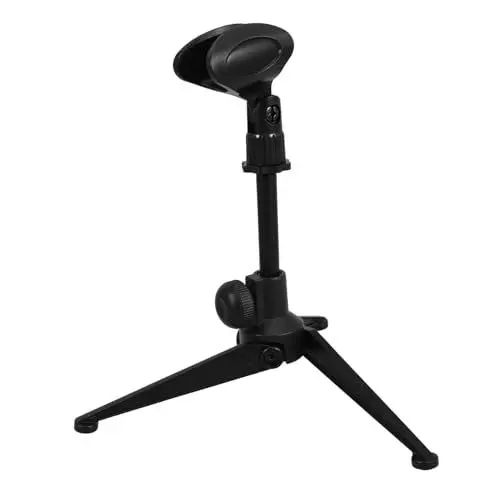 Produktbild: JOINPAYA Zink-legierung Desktop Mic Stand Interview Mikrofon Clip Stativ Adapter