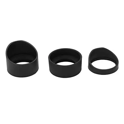 Produktbild: 3pcs Gummi-Augenabdeckungs-Schutz-Fernglas-Okular-Augenmuscheln für 32-35mm für AmScope SW SM ZM-Mikroskop