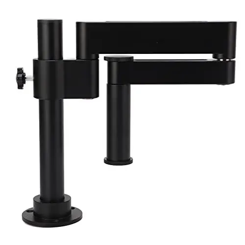 Produktbild: Mikroskopstativ, Mikroskop Artikulieren Universeller Drehbarer Arm mit Klemme, Professioneller Teleskopauslegerarm Kamerahalterung für Stereomikroskope HDMI-Kamera Telefon Löten