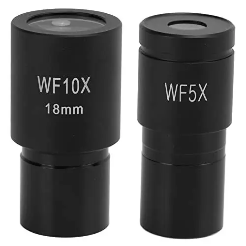 Produktbild: Mikroskopzubehör, Okular, Mikroskopokular Allzweck-Hochauflösender biologischer Typ Weitwinkelokular Aluminiumlegierung Optisches Glas(WF5X)