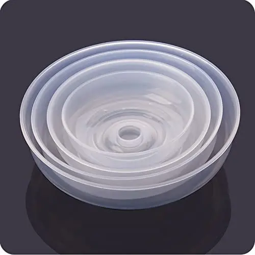 Produktbild: Mikrowellen Spritzschutz Abdeckung zum Schutz von Lebensmitteln, Transparente Mikrowellen Tellerabdeckung mit Griff für die Heimküche (23cm)