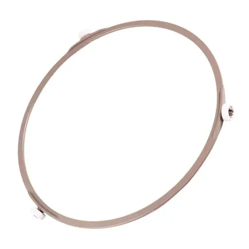 Produktbild: Mikrowellenzubehör mikrowelle glasteller mikrowelle drehteller Rollenring aus Glasplatte Tellerhalter für die Mikrowelle Ofen Halterung für Mikrowellentabletts aus Kunststoff klein