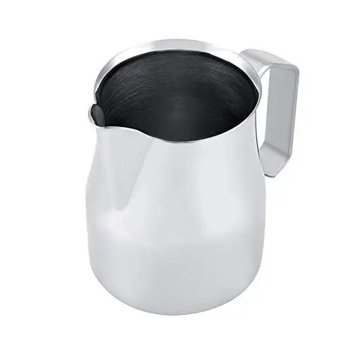 Produktbild: Milchaufschäumkännchen, Edelstahl-Kaffeekanne, Milchaufschäumkanne, Espresso-Latte-Art-Stil-Krug (750 ml)