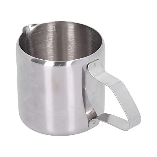 Produktbild: Milchkännchen aus Edelstahl, Milchaufschäumkännchen, Barista-Zubehör, Milchkännchen, Dampfkännchen aus Edelstahl für die Zubereitung von Kaffee, Cappuccino, Aufschäumen von