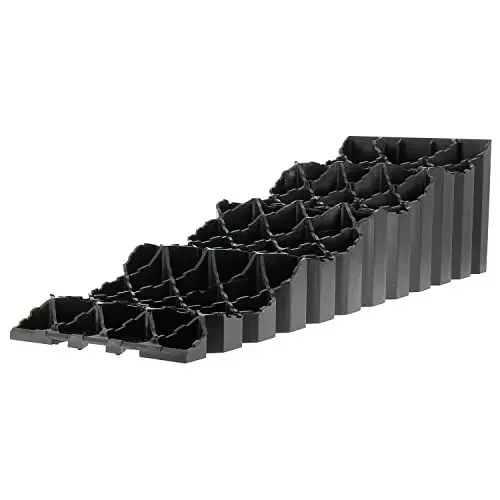 Produktbild: Milenco Auffahrkeil Quattro Level 2er Set, Schwarz