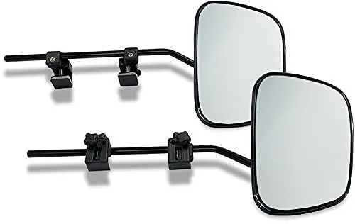 Produktbild: Milenco Universalspiegel Grand Aero Mirror XXL Convex, 2er-Set inkl. Spiegeltasche, Weiß