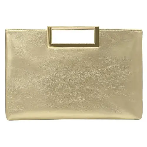 Produktbild: Milisente Damen Clutch Handtasche Schultertasche Elegant Abendtasche mit Handle Crossbodytasche Für Hochzeit Gold