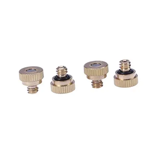 Produktbild: 30St sprinkler düsen Nebeldüsen für PVC-Rohre Nebelsprinkler Mistventil bewässerung system luftbefeuchten tatsächl Humidification Zerstäuberdüse Nebelsprühdüse Messing Spritzgerät