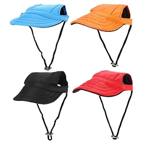 Produktbild: BELLIFFY Haustier-visierkappen-Set 4-teilig Hundehut Mit Atmungsaktivem Material Für Outdoor-aktivitäten