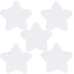 Produktbild: Ölgemälde Panels 5 Stück Board Sternform Künstler Malerei Paneele Zeichnen Skizzenblock für Öl-Acrylmalerei Malerei Board gespannte