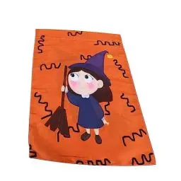 Produktbild: Milisten Halloween-banner Kürbisse Im Freien Rasenfahnen Außenflagge Halloween-hexenflagge Halloween-skelett Gartenflagge Dekorative Flagge Outdoor-dekor Halloween-kürbis-flagge Polyester