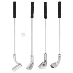 Produktbild: Milisten Puppenhaus Miniatur Golf Set Miniatur Modell Golf Club Mini Golf Clubs für Kinder 1: 12 Puppe Spielzeug Möbel Zubehör