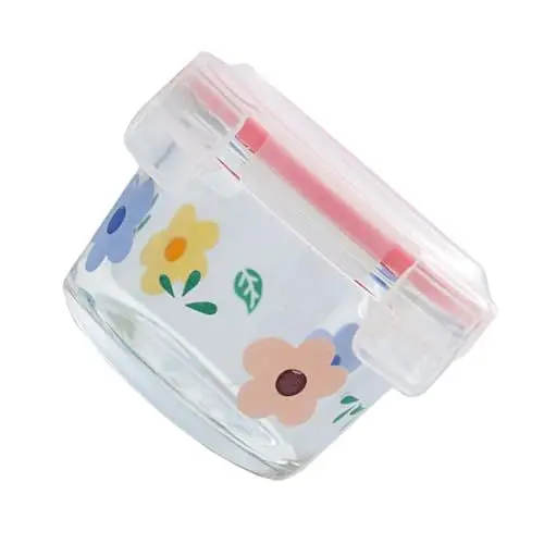 Produktbild: PRETYZOOM Snack-food-box Versiegelter Glasbehälter 130 Ml Für Familie Und Freunde