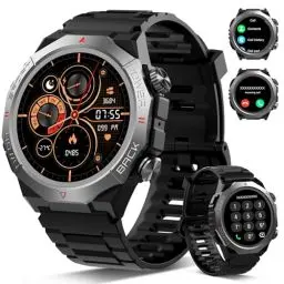 Produktbild: Militär Smartwatch Herren Damen, Smart Watch mitTelefonfunktion 1,39